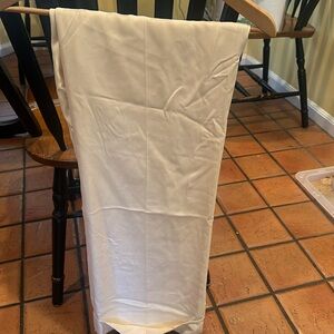 Banana republic lightweight off white pants